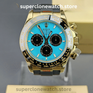 Rolex Super Clone Watches 1:1 Daytona 18K Yellow Gold Plating M126518LN-0014 4131 Movement