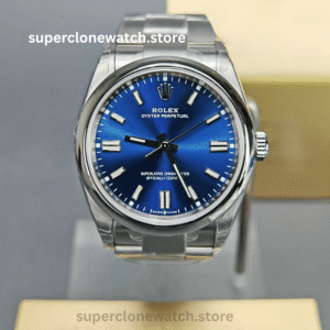 Rolex Super Clone Watches 1:1 Oyster Perpetual Blue Dial 36mm M126000-0003 3230 Movement