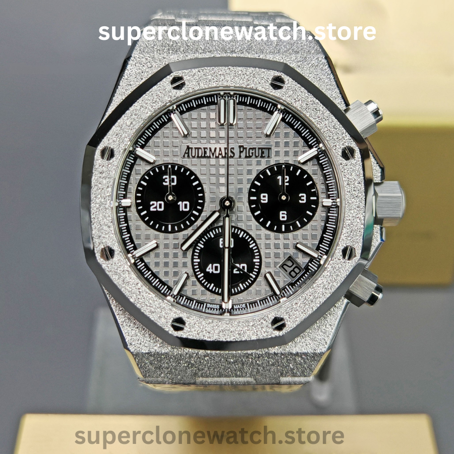Audemars Piguet Super Clone Watches 1:1 Royal Oak Grey & Black Dial 26240BC Selfwinding Chronograph