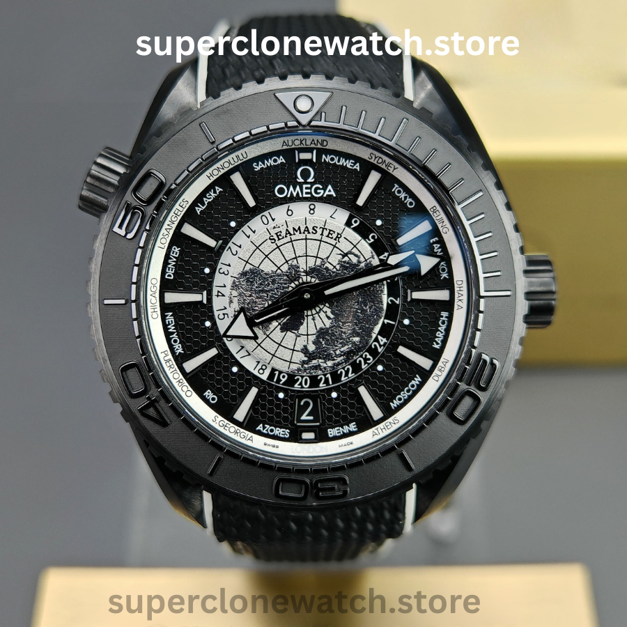 OMEGA Super Clone Watches 1:1 Seamaster Planet Ocean 600M 45.5MM 215.92.46.22.01.007