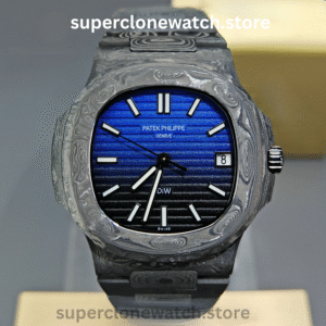 Modified Super Clone Watches 1:1 DiW Patek Philippe Nautilus 5711 BLACK GRAIL G-BLUE