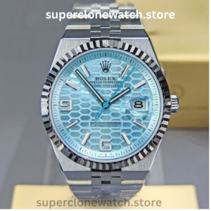 Rolex Super Clone Watches 1:1 Land-Dweller M127336-0001 Blue Dial 7135 Movement 40mm