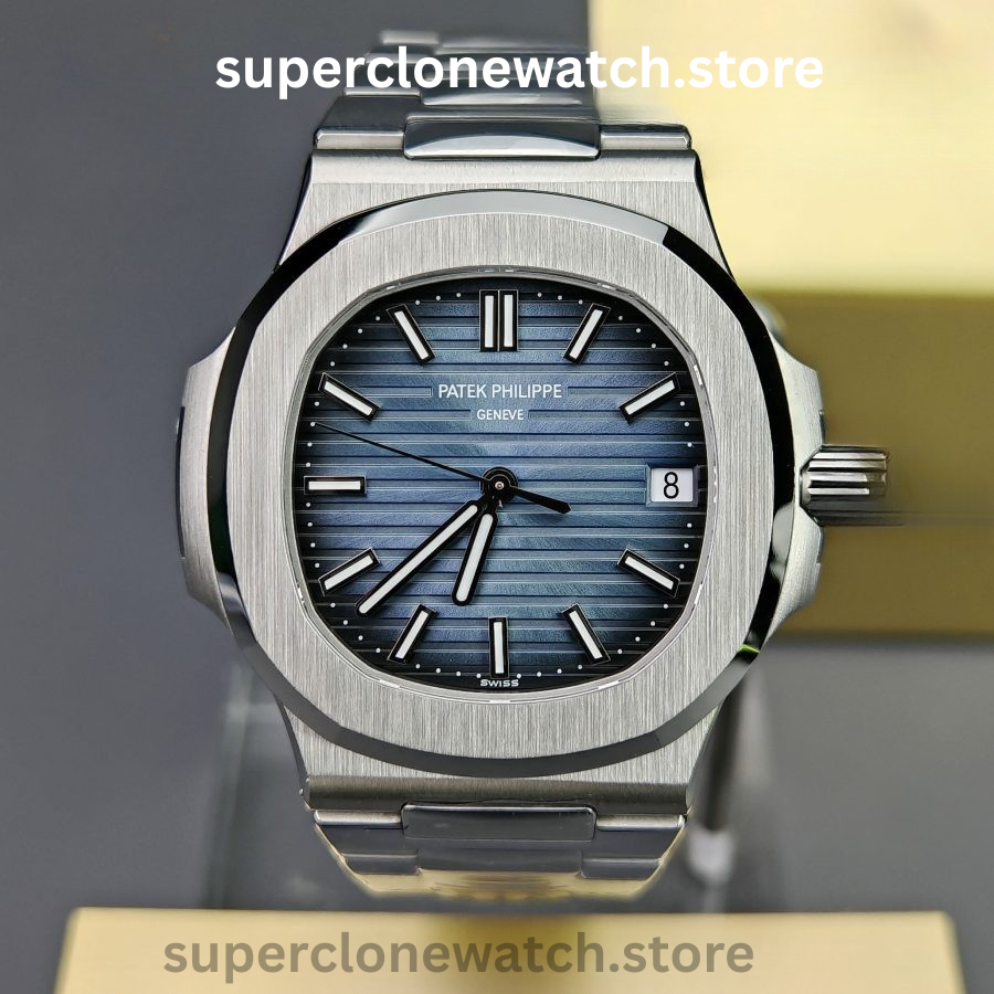 Patek Philippe Super Clone Watches 1:1 5711 Nautilus Dark blue Dial