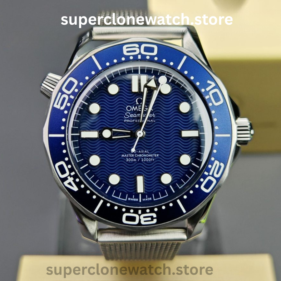 OMEGA Super Clone Watches 1:1 Seamaster Diver 300M James Bond 60th anniversary 210.30.42.20.03.002 42mm