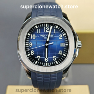 Patek Philippe Super Clone Watches 1:1 Aquanaut 5168G-001 Jumbo Blue 42 mm