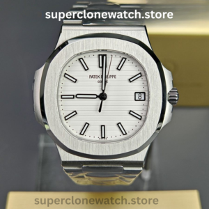 Patek Philippe Super Clone Watches 1:1 Nautilus 5711 White Dial