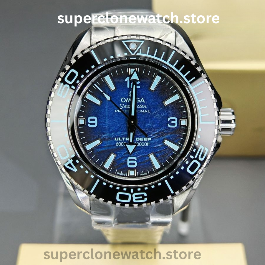 OMEGA Super Clone Watches 1:1 Seamaster Planet Ocean 6000M 215.30.46.21.03.002 45.5mm