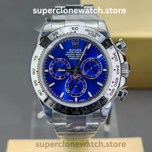 Rolex Super Clone Watches 1:1 Daytona Blue Dial M126509-0005 4131 Movement