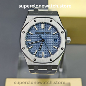 Audemars Piguet Super Clone Watches 1:1 Royal Oak Selfwinding 77350ST Blue Dial 34mm