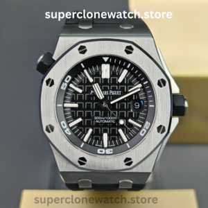 Audemars Piguet Super Clone Watches 1:1 Royal Oak Offshore Diver 15710 Black Dial