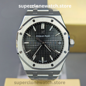 Audemars Piguet Super Clone Watches 1:1 Royal Oak 15500 Black Dial