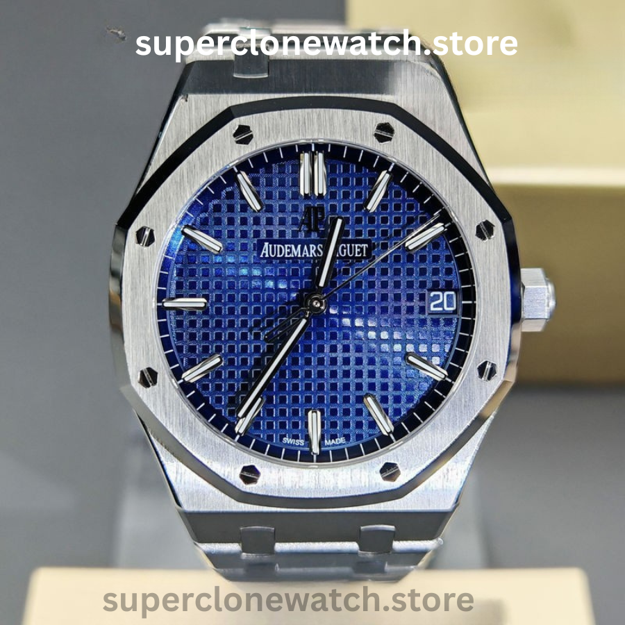 Audemars Piguet Super Clone Watches 1:1 Royal Oak 15500 Blue Dial