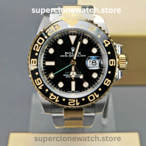 Rolex Super Clone Watches 1:1 GMT Master II 116713-LN-78203 Oyster 3186 Movement