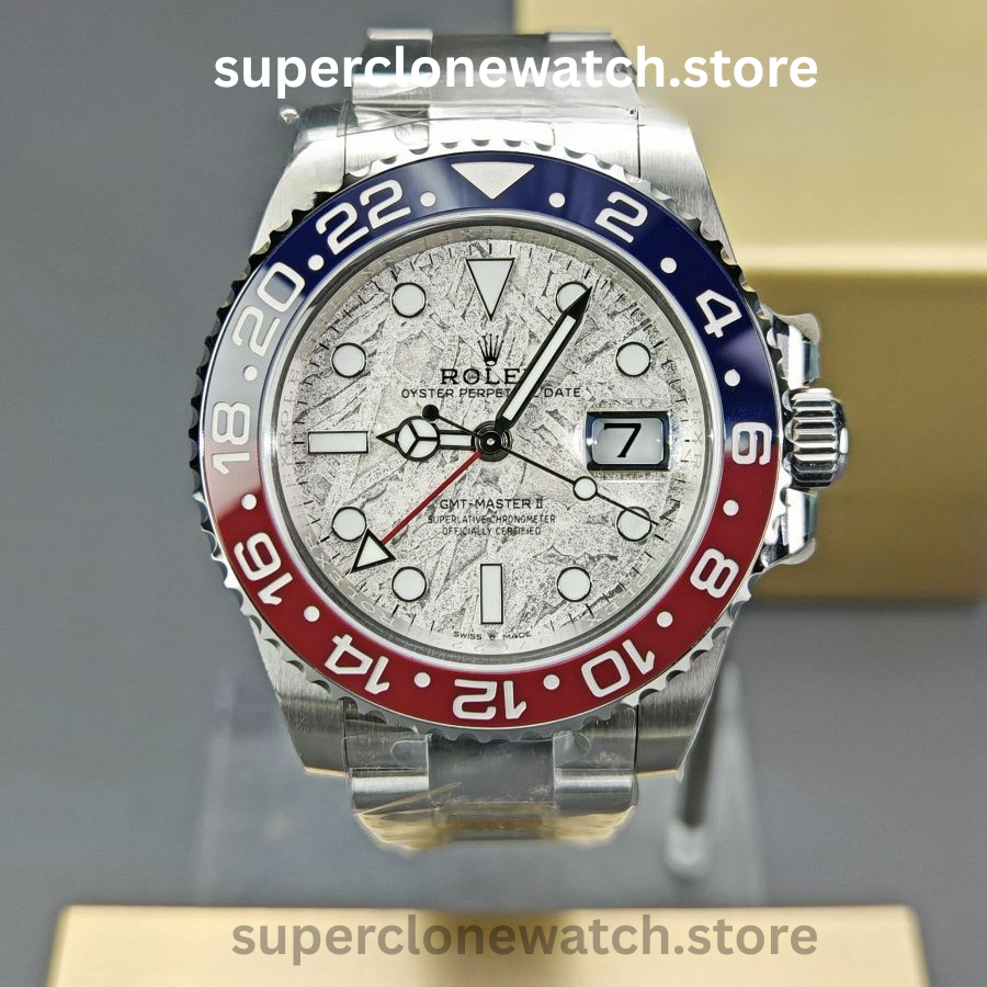 Rolex Super Clone Watches 1:1 GMT Master II Meteorite M126719blro-0002 Oyster 3285 Movement