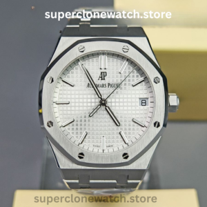 Audemars Piguet Super Clone Watches 1:1 Royal Oak 15500 White Dial