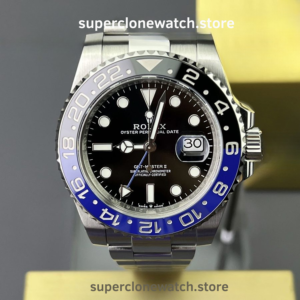 Rolex Super Clone Watches 1:1 BATMAN GMT Master II M126710blnr Oyster 3285 Movement