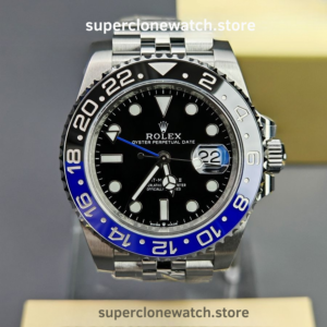 Rolex Super Clone Watches 1:1 BATMAN GMT Master II M126710blnr Jubilee 3285 Movement